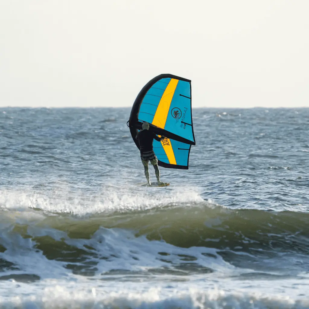 WINGFOIL wingfoil dakhla sunset evasion morocco